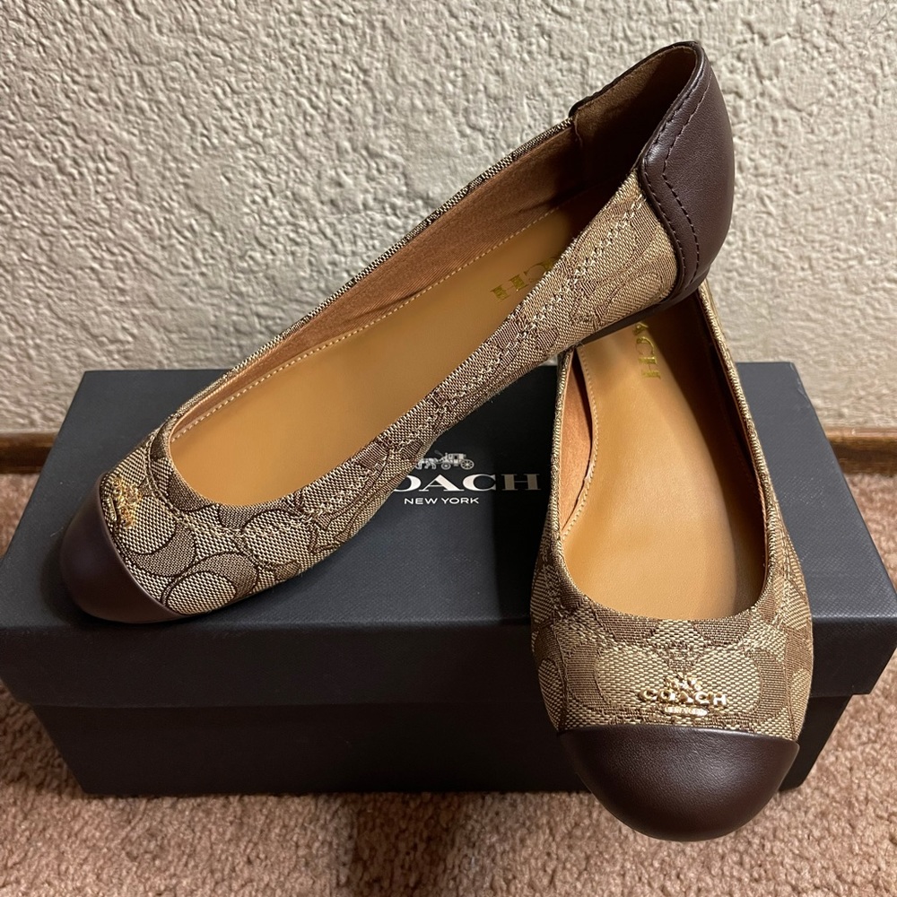 Coach Chelsea Ballet Flats size 6
